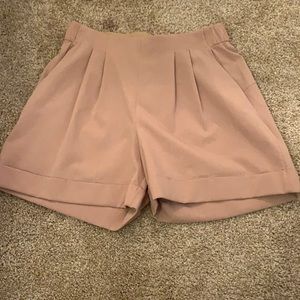 Beige Lululemon shorts